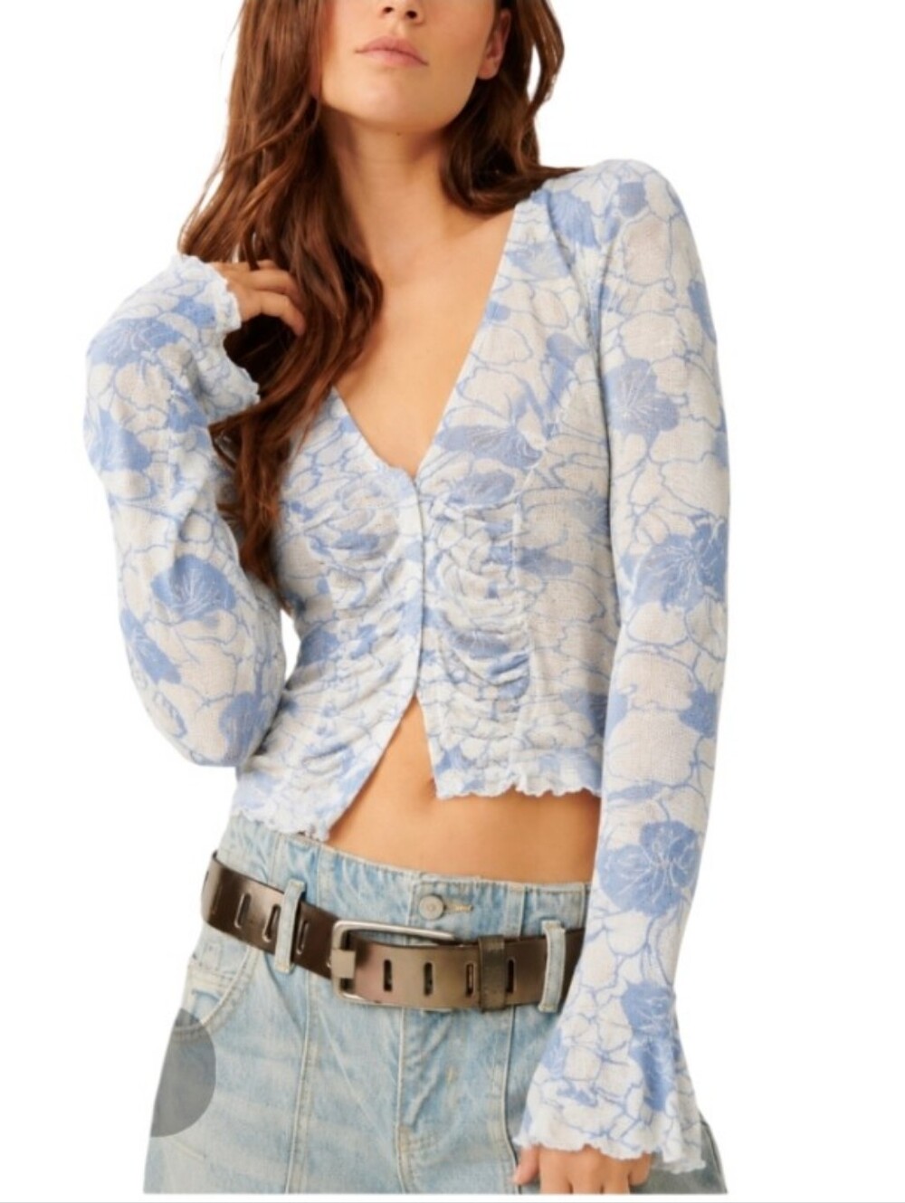 Free People Through The Meadow cotton top - L.         L3